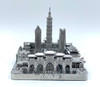 Tai Pei City Skyline 3D Model Silver 4.5 Inches