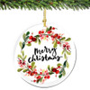 Merry Ornament Wreath Ornament Home Decor Ornament