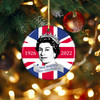 Queen Elizabeth II Ornament Union Jack 1926-2022