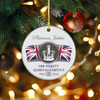 Queen Elizabeth II Jubilee Ornament 70 Years 2022