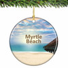 Myrtle Beach Ornament Porcelain