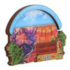 3D Wooden Grand Canyon Magnet