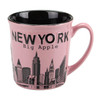 NYC Skyline Jumbo Pink Mug 12oz