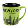 NYC Skyline Jumbo Green Mug 12oz