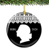 RBG Ornament 2020 Lace and Profile