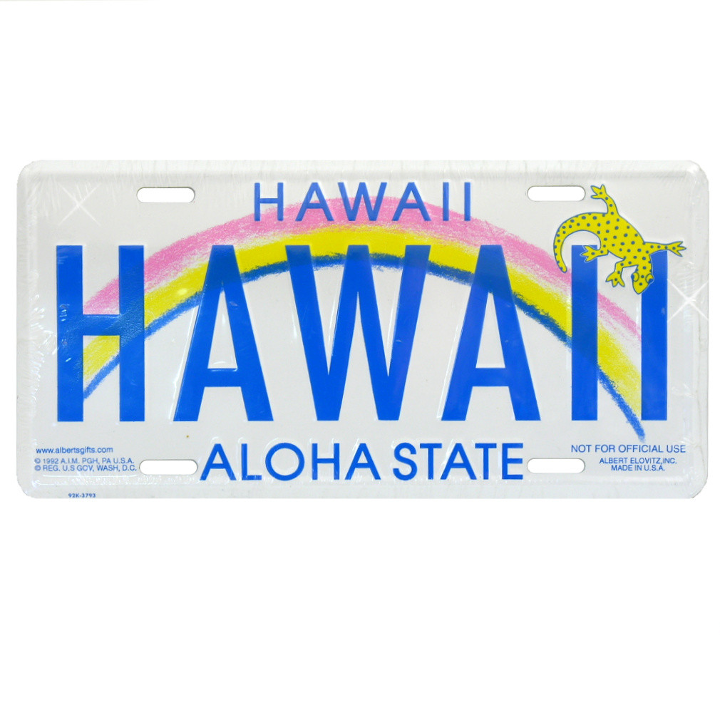 license-plate-hawaii-