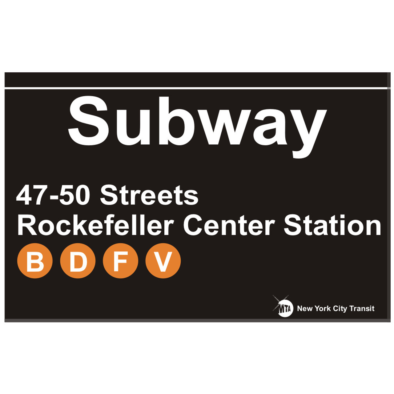 new york subway train signs