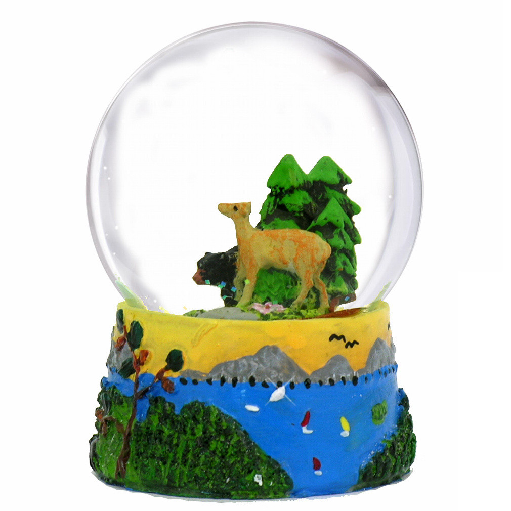 Lake Tahoe Snow Globe