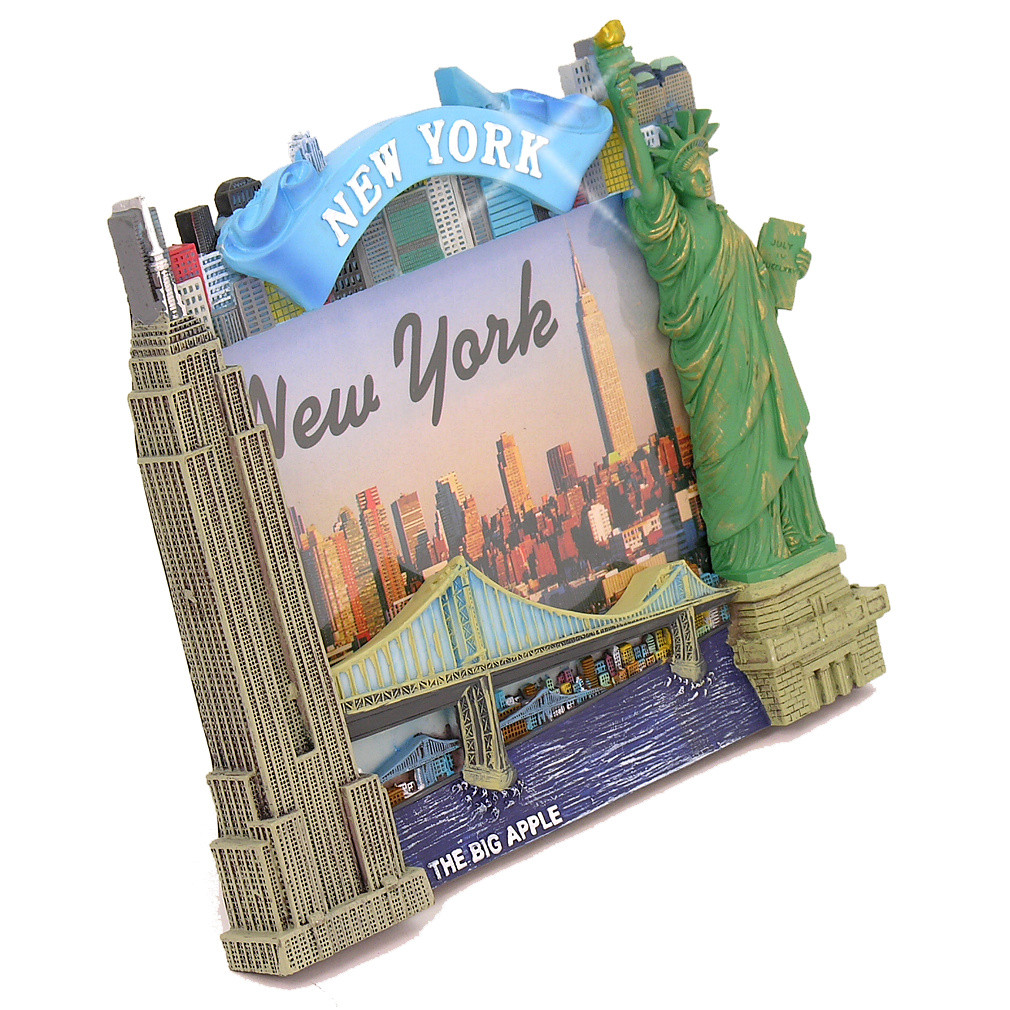 NY Skyline Picture Frames with New York City Skyline Landmarks