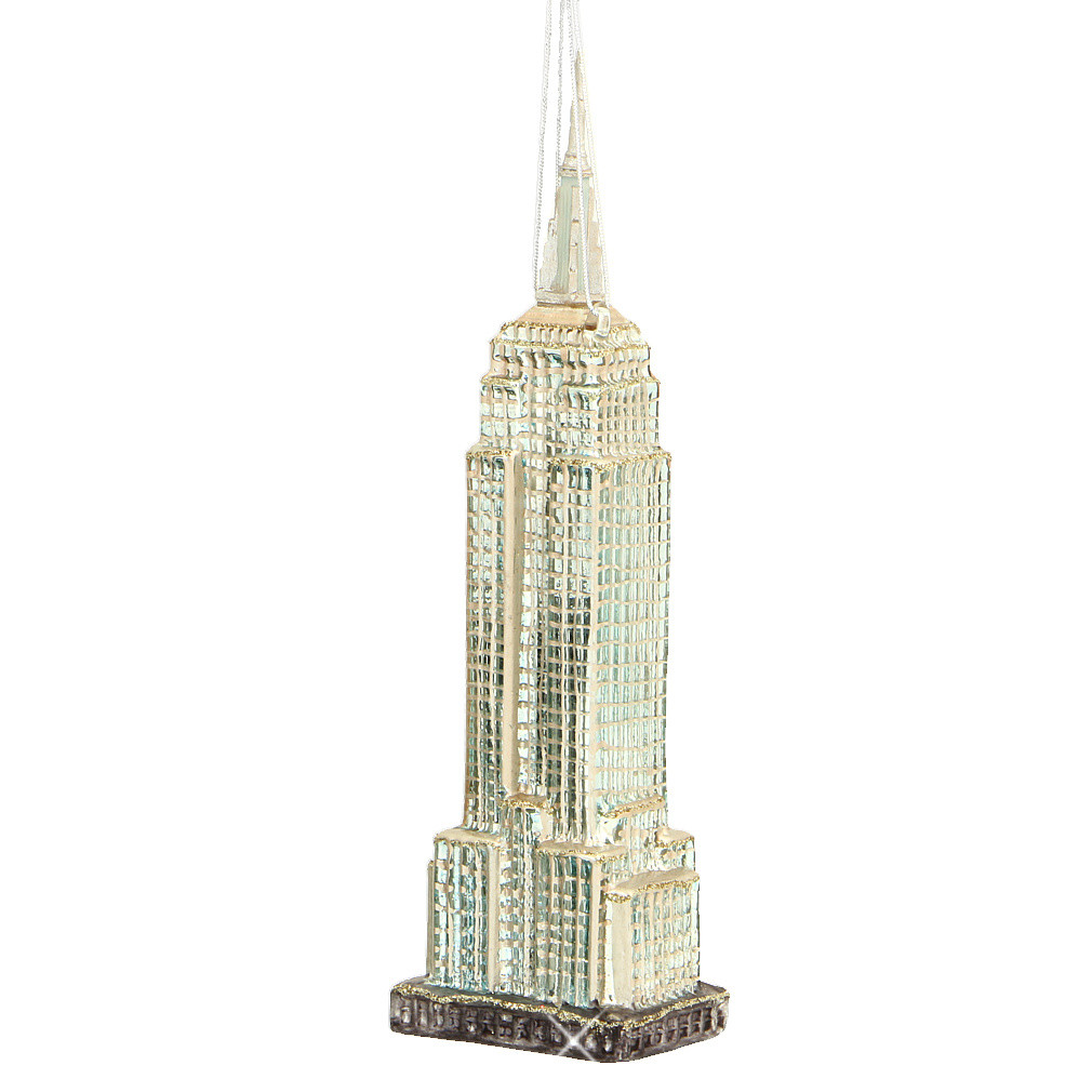 City Skyline Brand Empire State Building Christmas Ornament