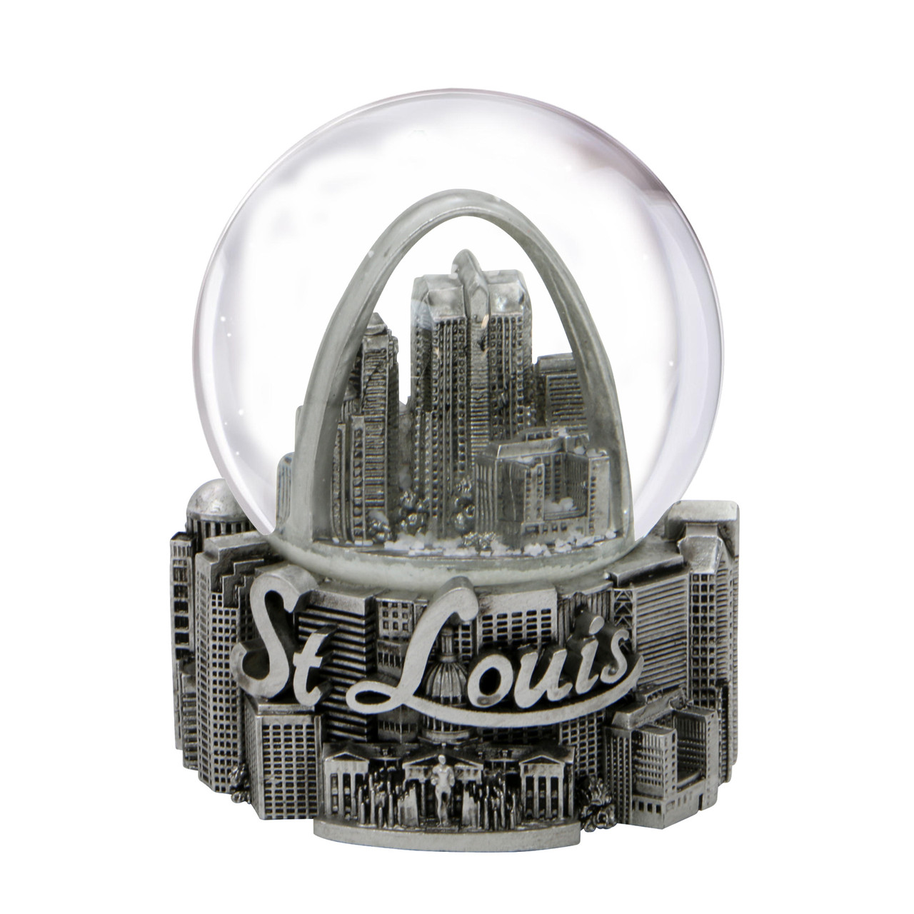 City Souvenirs St. Louis Gateway Arch Keychain Lucite