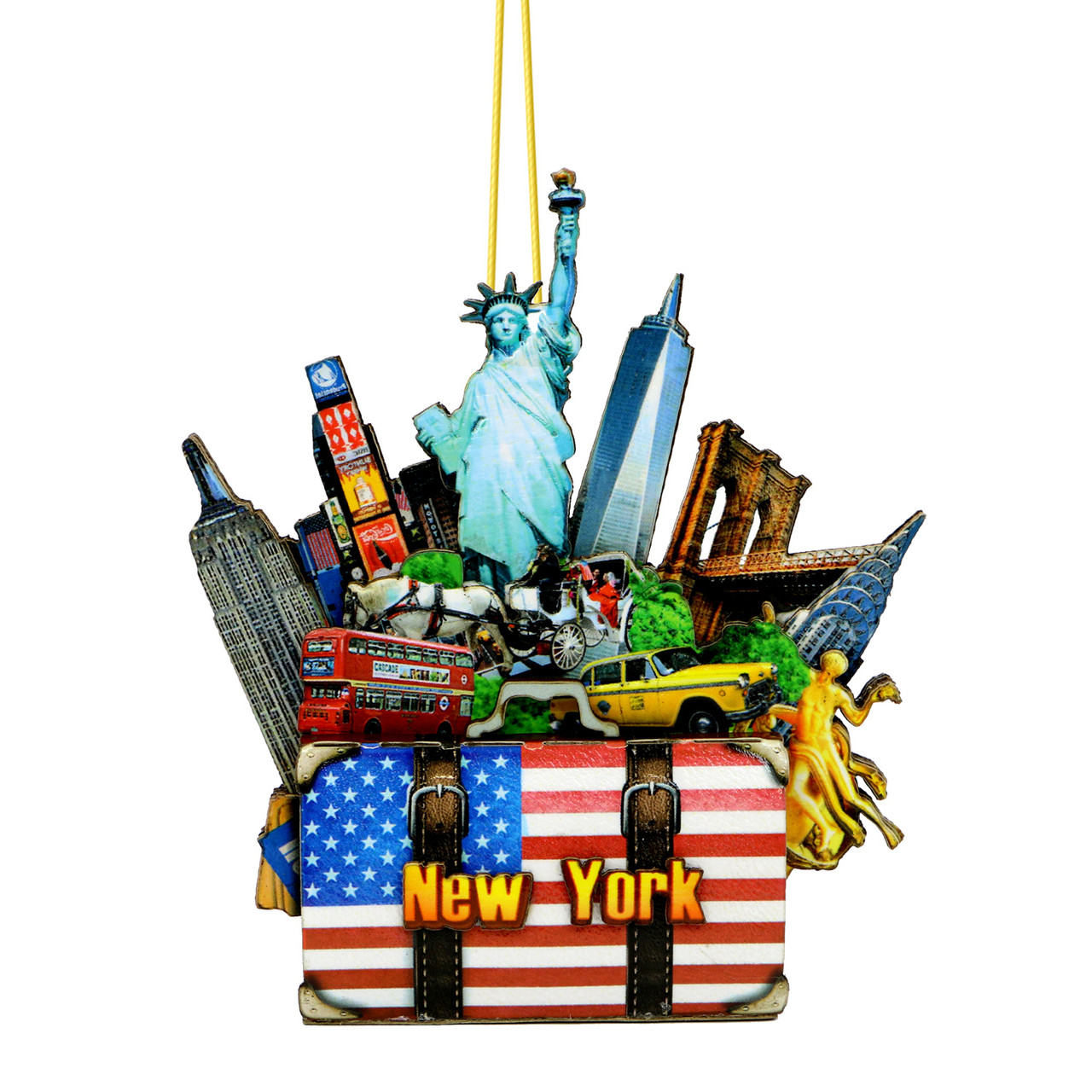 New York City Ornament 3D NYC Landmarks - Thumbnail 3