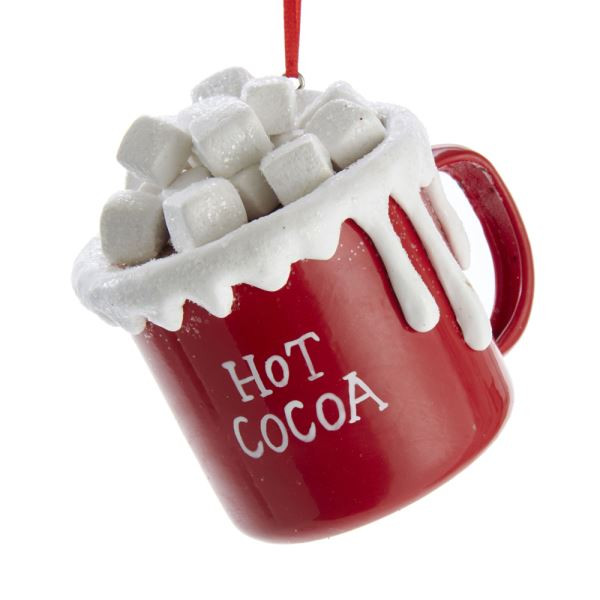 Hot Cocoa Christmas Ornament