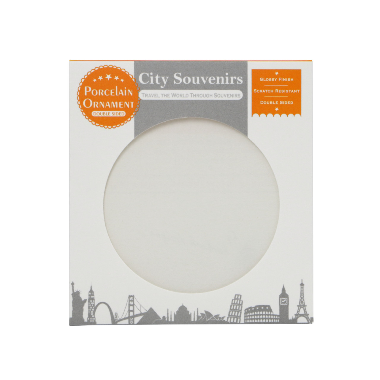 Trinity College Library Dublin Christmas Ornament Porcelain