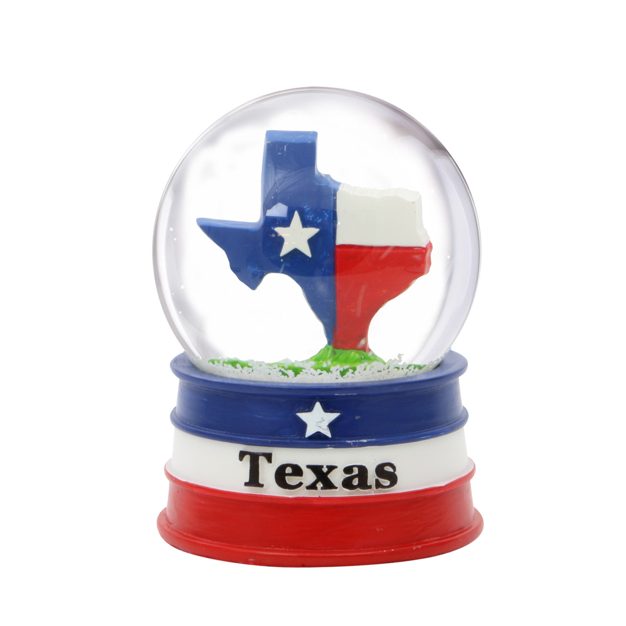 Texas State Snow Globe 3.5 Inches