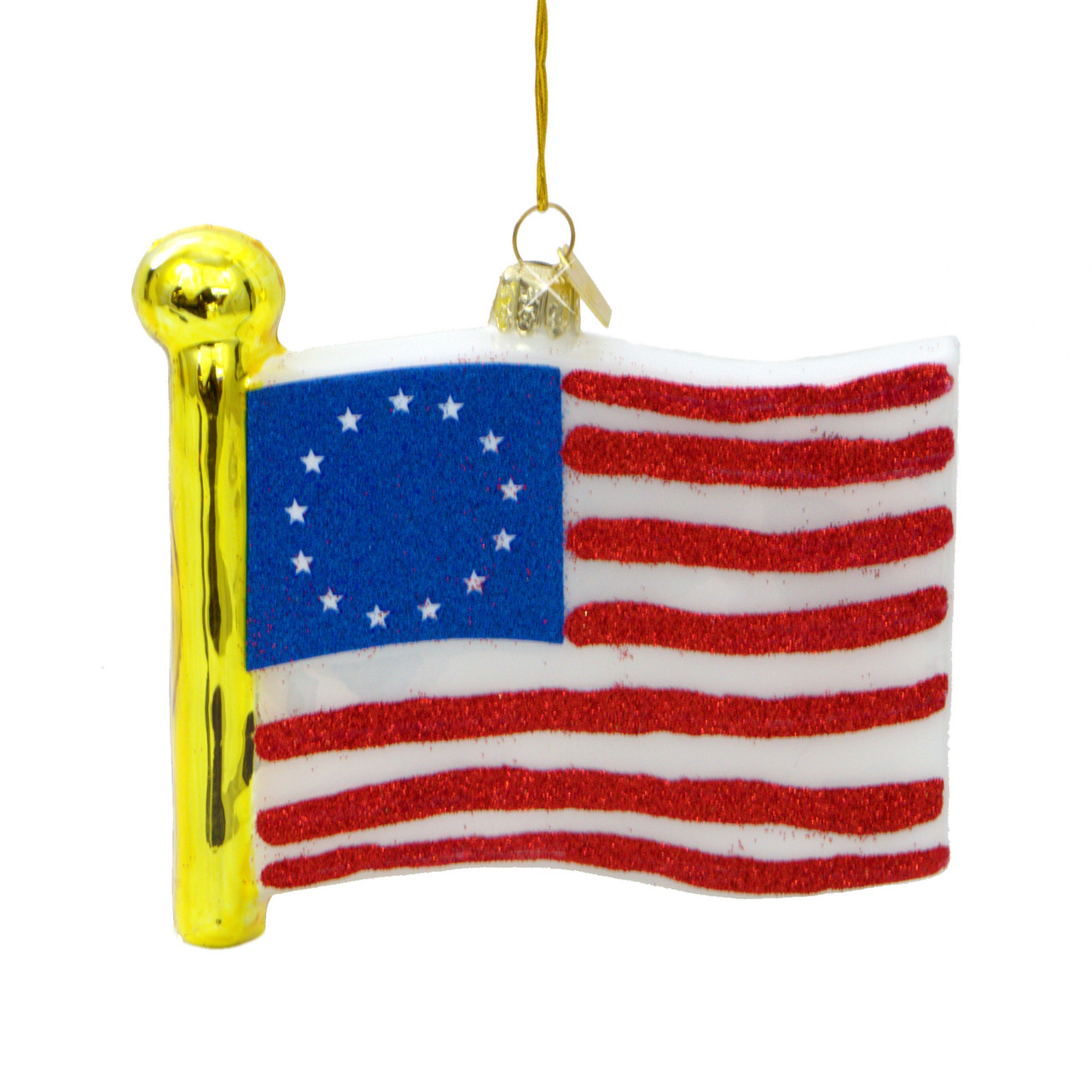 American Flag Christmas Ornament Betsy Ross - Thumbnail 2
