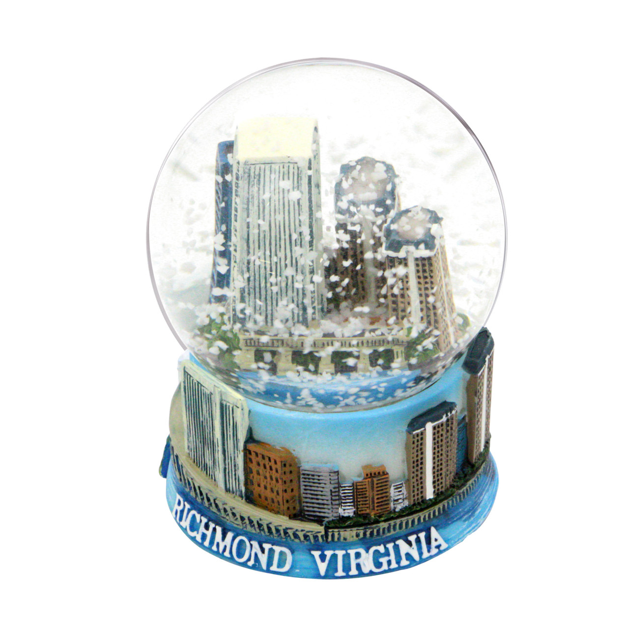Richmond Virginia Skyline Snow Globe 3.5 Inches