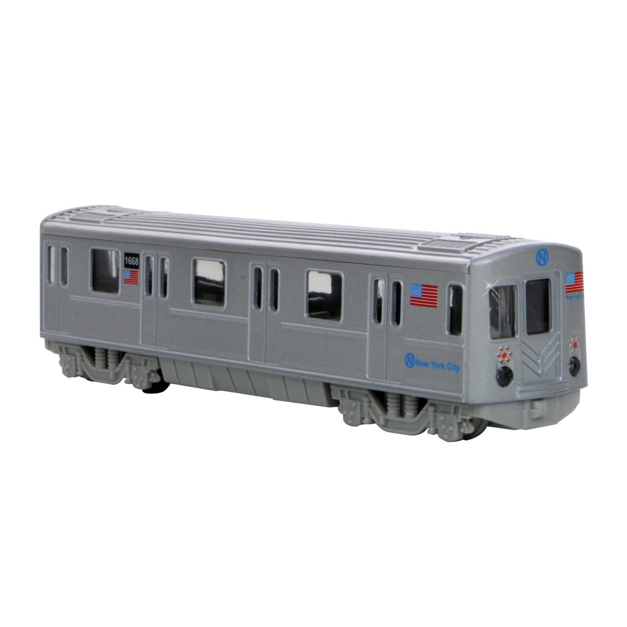 Wmata Toy NYC Subway Train Car 6 Inches Pull-Back Action