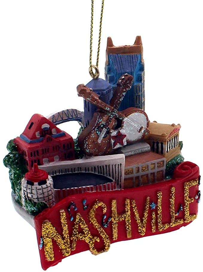 Nashville Landmarks Christmas Ornament - Thumbnail 2