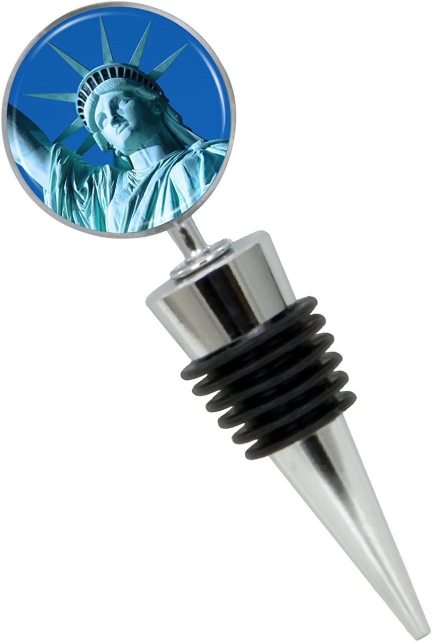 Statue of Liberty Wine Bottle Stopper in Gift Box