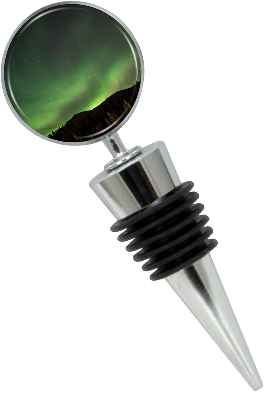 Northern Lights Wine Bottle Stopper in Gift Box - Thumbnail 2