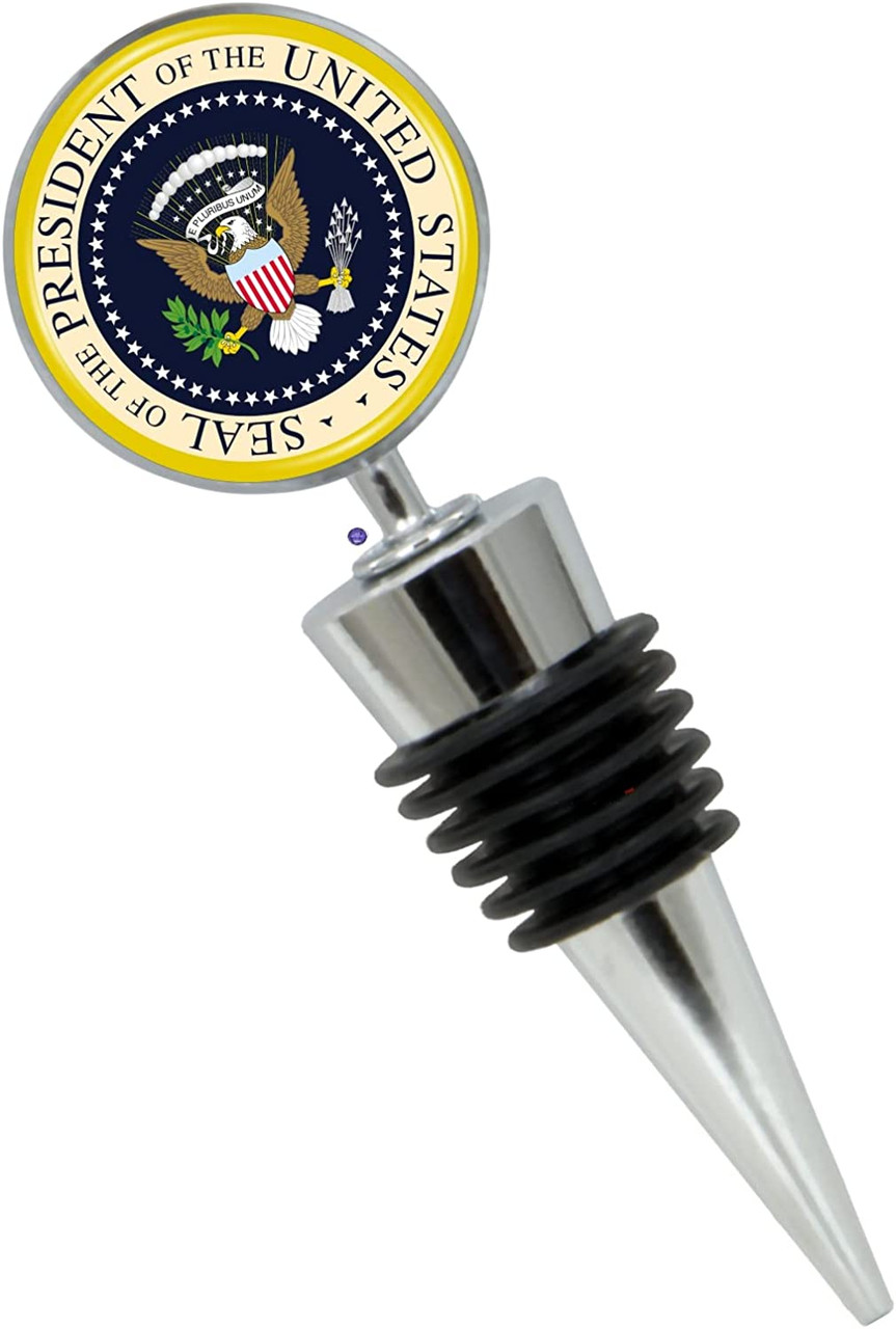 President Seal Wine Bottle Stopper in Gift Box - Thumbnail 2