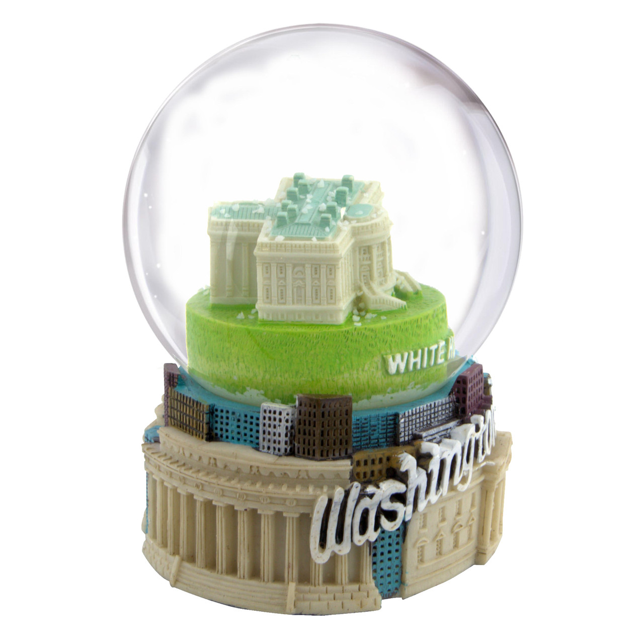 DC White House Snow Globe 3.5in