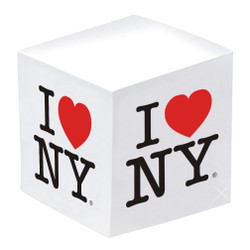 I Love NY Paper Cube