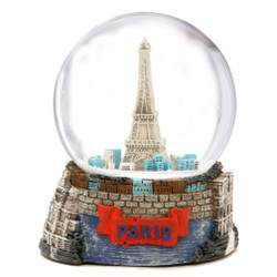 Paris Landmarks and Eiffel Tower Snow Globe Paris Landmarks and Eiffel Tower Snow Globe