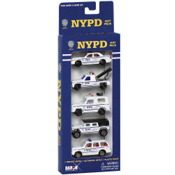 NYC NYPD Cars and Vehicle Set