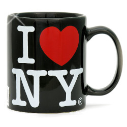 Black I Love NY Mug