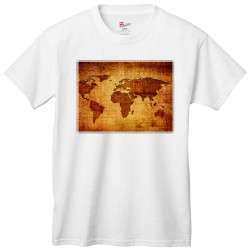 Antique World Map T-Shirt