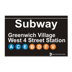 West 4th Street Subway Greenwich Village Magnet