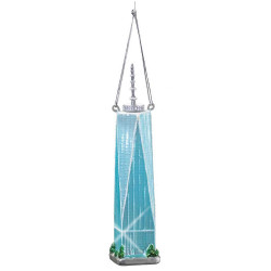 Freedom Tower Christmas Ornament Glass