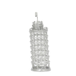 Leaning Tower of Pisa Photo and Memo Clip Metal