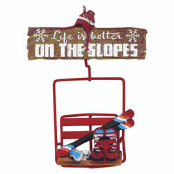 Ski Lift Christmas Ornament