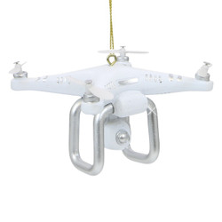 Drone Christmas Ornament 3.75 Inch