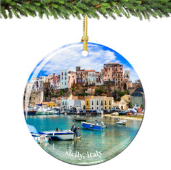 Sicily Christmas Ornament