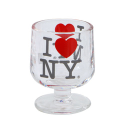 Brandy I Love NY Glass