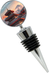 Earth Wine Bottle Stopper in Gift Box, Perfect for House Warming Gift