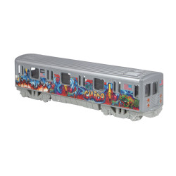 NYC Subway Train Car 7 Inches Graffiti-Chico