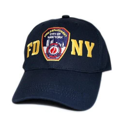 FDNY Cap Embroidered - Gold/Blue