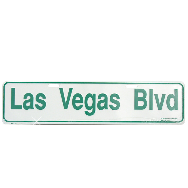 Las Vegas Blvd Street Sign