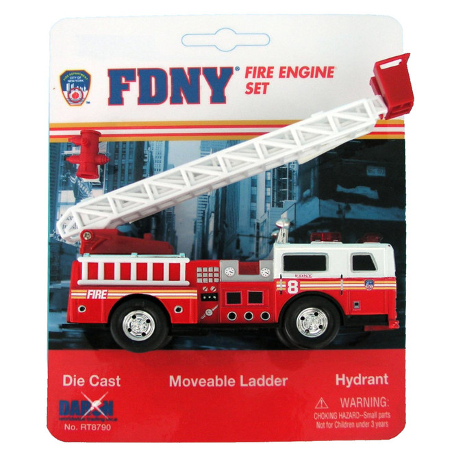 small toy fire trucks