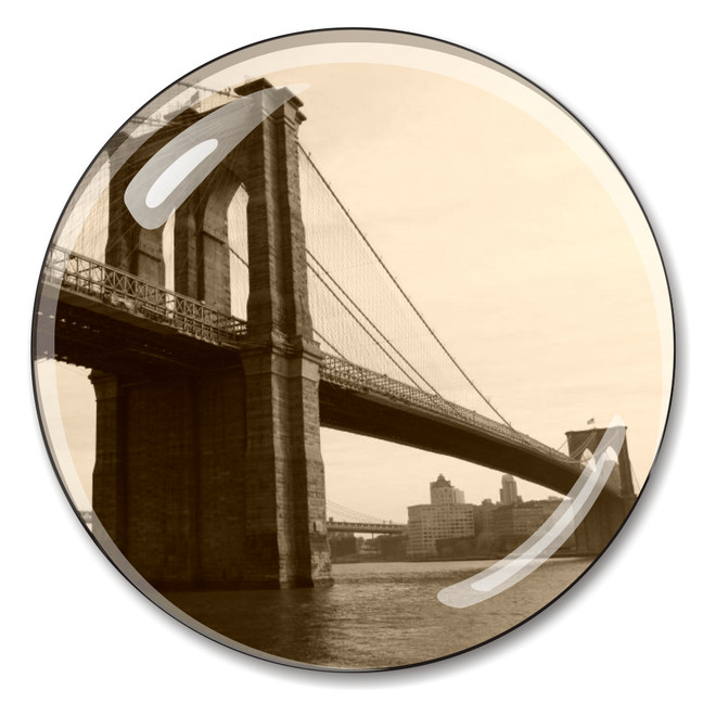 Vintage Brooklyn Bridge Paperweight