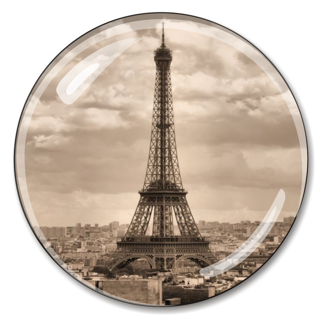 Crystal Eiffel Tower Paperweight