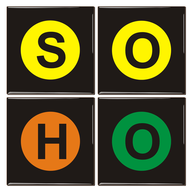SOHO Coaster Set - Thumbnail 3