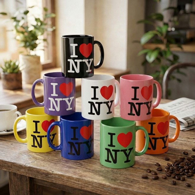I LOVE NY Mugs Officially Licensed Souvenirs