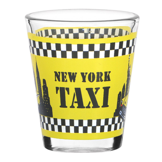NYC Taxi Shot Glasses