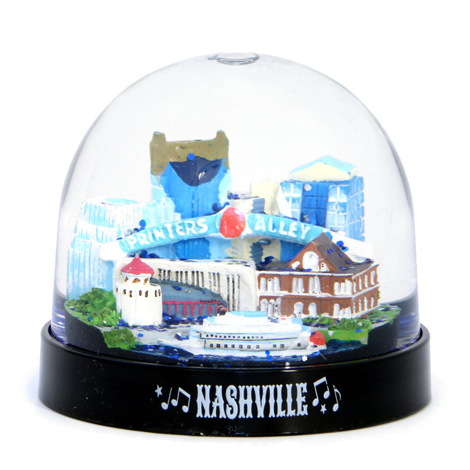 Nashville Snow Globe Plastic